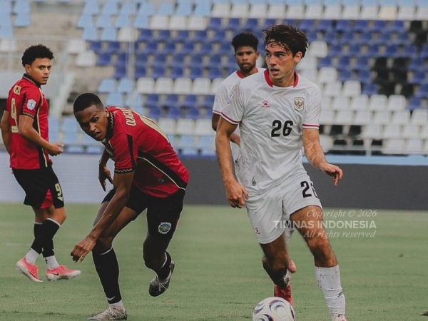 Tim Geypens melakukan debut saat timnas Indonesia Vs Timor Leste di Chonburi Stadium, Thailand, pada Jumat (31/7/2026).