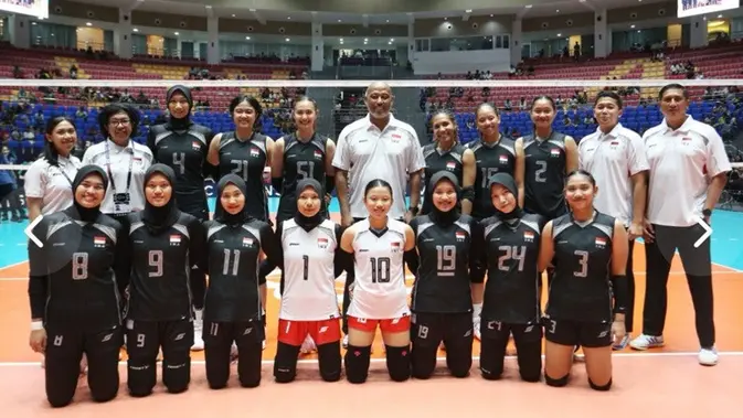Timnas voli putri Indonesia mengikuti AVC Cup Women 2026. (Dok AVC)