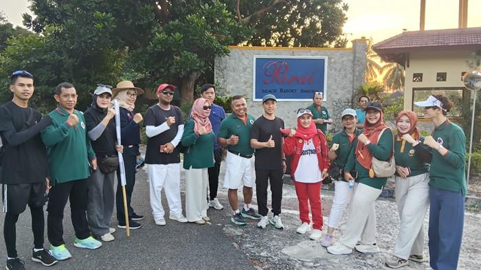 BPC PHRI Kota Pangkalpinang, Kabupaten Bangka dan Bangka Barat saat melaksanakan acara HUT RI di Hotel Parai Sungailiat, Sabtu (1/8/2026)