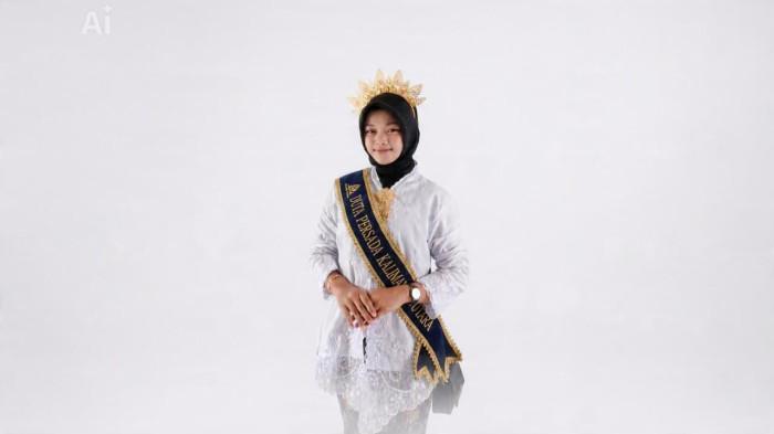 Salah satu siswi berprestasi di SMKN1 Tapura, Kecamatan Tanjung Palas Utara, Kabupaten Bulungan, Provinsi Kalimantan Utara.