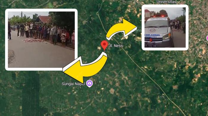 JALUR MAUT JAMBI - Ruas Jalan Ness jalur alternatif penghubung Kota Jambi dengan Muara Bulian kembali memakan korban, Senin (21/7/2026).