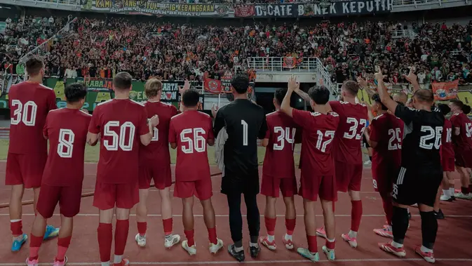 Persija Jakarta Pemain Persija Jakarta menyapa The Jakmania di Piala Presiden 2026. (Dok Persija)