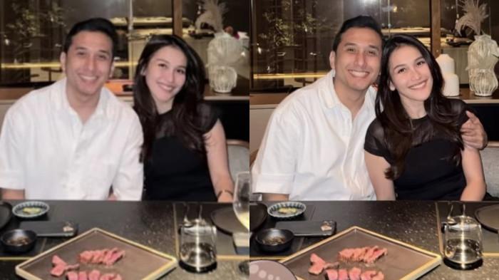 MAKAN MALAM ROMANTIS - Momen pedangdut Ayu Ting Ting dan politisi Kevin Gusnadi makan malam dicapture Selasa (21/7/2026). Keduanya kembali bertemu lagi usai LDR.