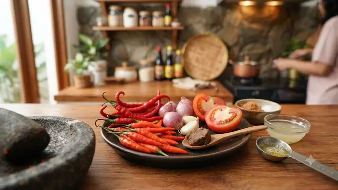 Sambal Terasi Bakar Sambal Terasi Bakar (AI Generated)