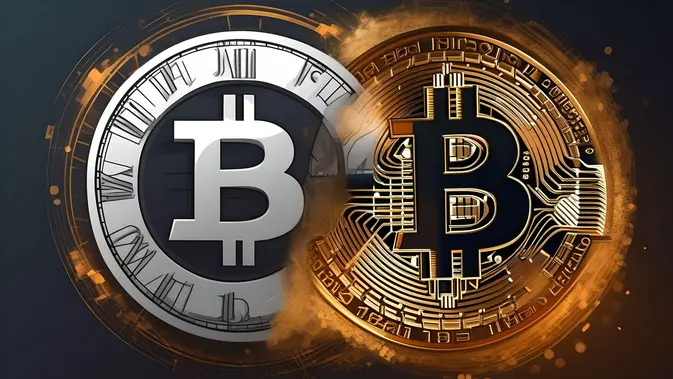 Ilustrasi aset kripto Bitcoin. (Foto By AI) Ilustrasi aset kripto Bitcoin. (Foto By AI)