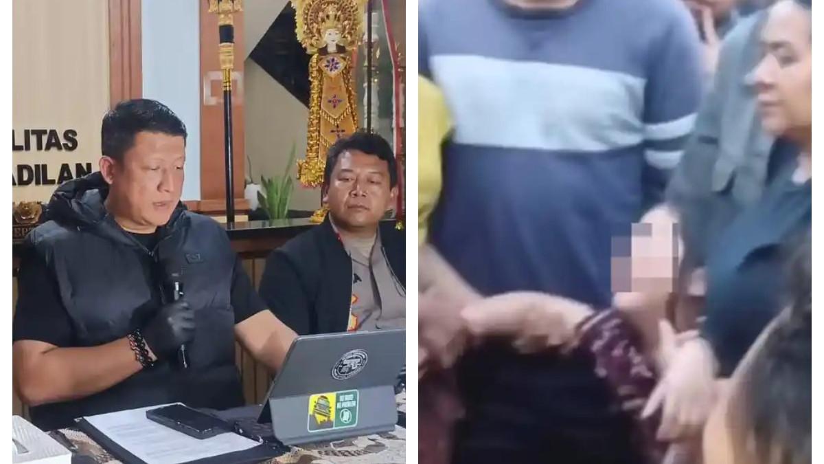 POLISI TETAPKAN TERSANGKA - Polisi tak tinggal diam dan langsung mengamankan warga yang terlibat dalam aksi kekerasan massal tersebut, sudah tahan 5 pelaku.