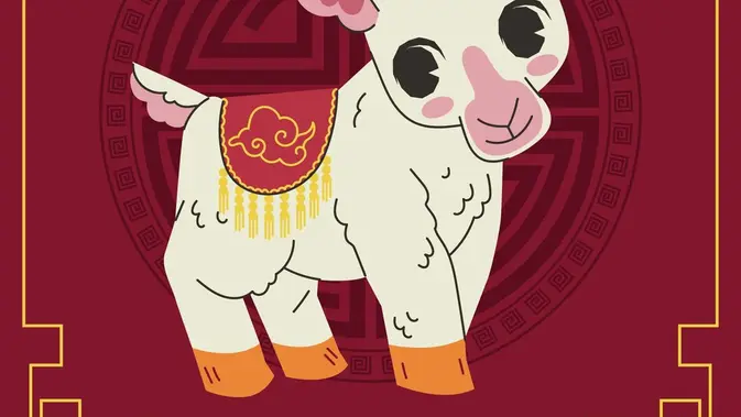 Shio kambing atau domba. (Foto: Freepik)