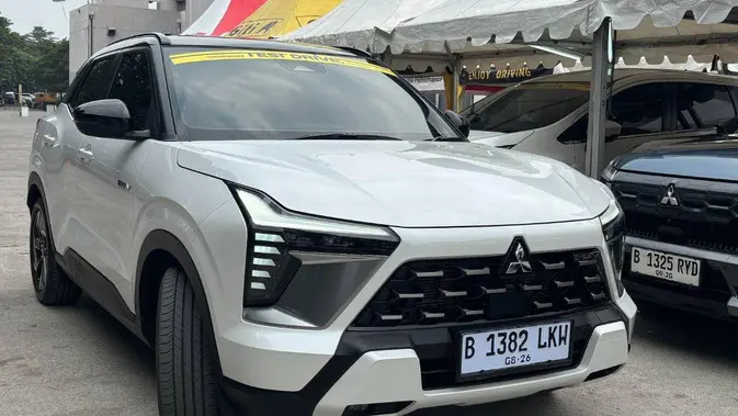 Tampilan Mitsubishi New Xforce HEV (Hybrid Electric Vehicle). (Foto:Dok.Liputan6.com)