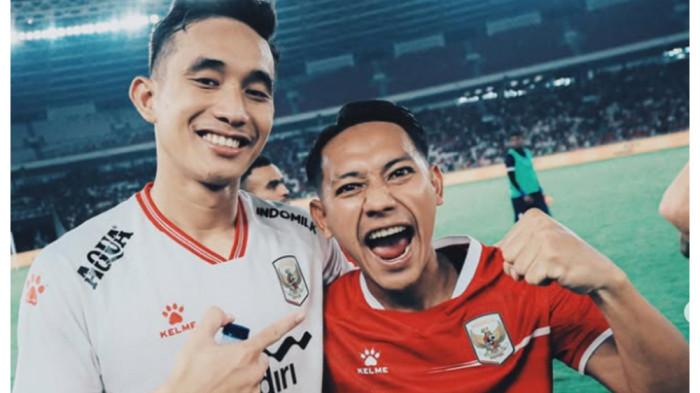 Kapten Persija Rizky Ridho pasang badan bela Beckham Putra yang dihina oknum suporter di GBK, Selasa (9/6/2026).  
