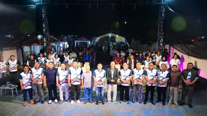 Peringati Hari Bhayangkara ke-80, Polda Jambi bersama ORADO (Federasi Olahraga Domino Nasional) Provinsi Jambi menggelar Open Tournament Domino Kapolda Cup 2026 yang berlangsung di Paviliun JBC, Jalan Kapten A. Bakarudin, Kelurahan Selamat, Kecamatan Danau Sipin, Kota Jambi, Kamis (30/7/2026) malam.
