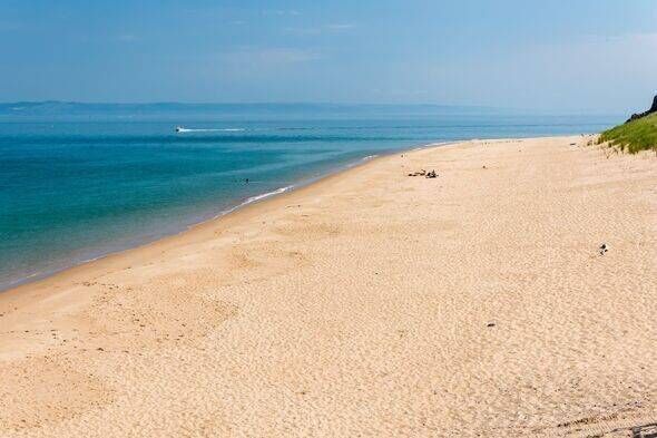 This beautiful beach greets you as you arrive at Caldey Island by boat