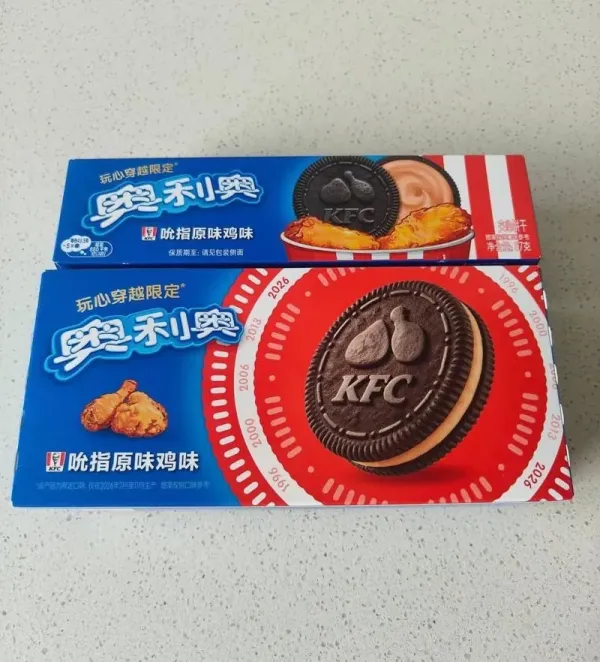Nyeleneh! Oreo dan KFC Bikin Biskuit Rasa Ayam Goreng