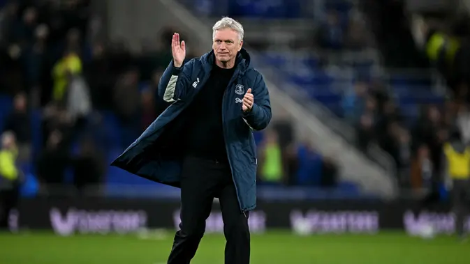 Tren posisif ini juga menjadi modal berharga bagi skuad David Moyes untuk bertandang ke markas sang pemuncak klasemen Arsenal pada Sabtu (14/03/2026) waktu setempat. (AFP/Paul Ellis)
