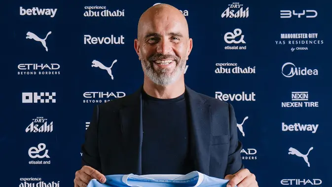 Enzo Maresca Enzo Maresca resmi diperkenalkan sebagai manajer baru Manchester City (Dok. Man City Official)