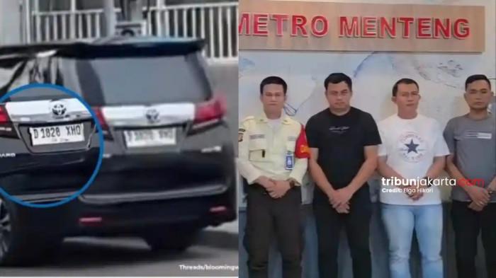 VIRAL POLISI AROGAN - Tiga anggota kepolisian di Polda Jabar menandatangani surat kesepakatan damai dengan satpam di kawasan Bundaran Hotel Indonesia (HI), Fiktor Harefa dalam mediasi di Mapolsek Metro Menteng, Jumat (24/7/2026)
