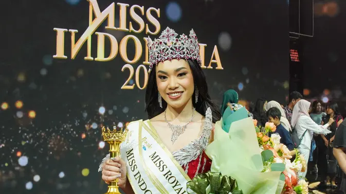Audrey Bianca menang dua gelar sekaligus yakni Miss Indonesia 2025 dan Miss Royale dalam grand final Miss Indonesia di Jakarta, 9 Juli 2025. Ini profilnya. (Foto: Dok. Istimewa)