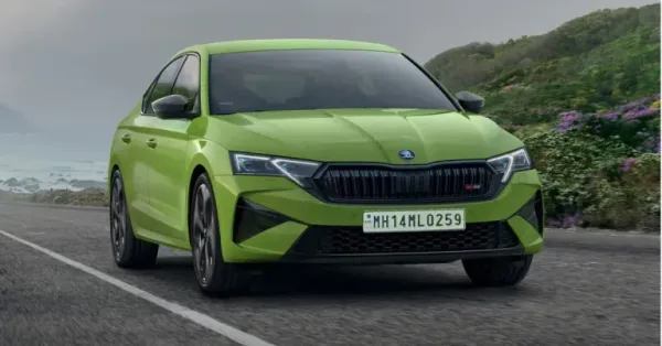 skoda octavia rs front