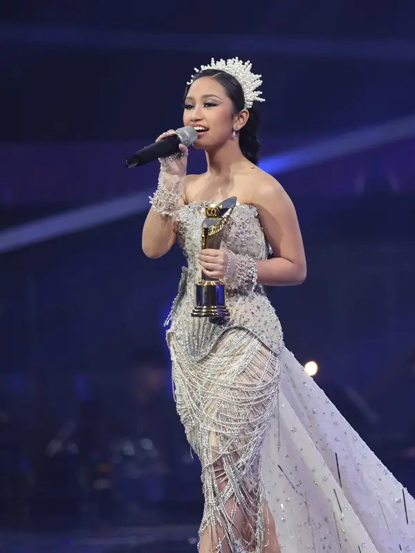 Felicia  di The Icon Indonesia. (Instagram/ sctv)