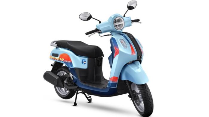Fazzio Special Edition Sunset Blue menggunakan warna dasar Dull Blue