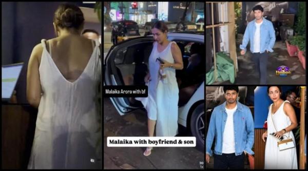 Malaika Arora looks sensual as she enjoys romantic, cozy date night with rumoured boyfriend Harsh Mehta and son Arhaan