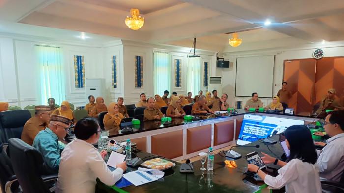 Rapat penyampaian Laporan Hasil Evaluasi Perencanaan dan Penganggaran 2026