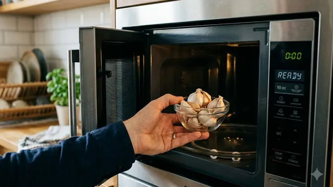 Memanfaatkan Panas Microwave. (Gambar: AI Generated)