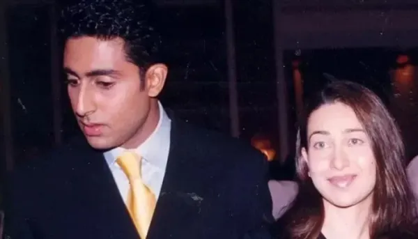 Abhishek Bachchan and Karisma Kapoor