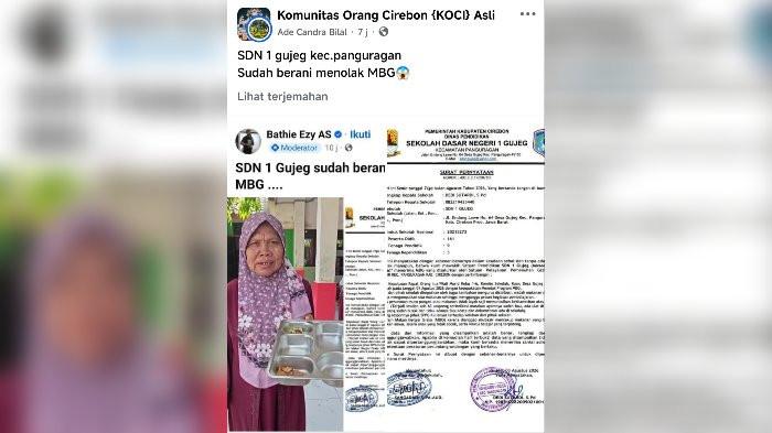 Tangkapan layar sebuah video berdurasi 26 detik yang memperlihatkan seorang perempuan menunjukkan nampan makanan sambil berulang kali mengatakan, 'mambu ayam (bau ayam)' mendadak viral di media sosial. Video itu memicu perhatian publik setelah dikaitkan dengan Program Makan Bergizi Gratis (MBG) di SDN 1 Gujeg, Kecamatan Panguragan, Kabupaten Cirebon.