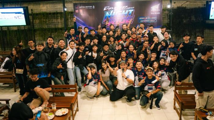 20260804 Night Ride City oleh komunitas yang diadakan Astra Motor Jateng di Colomadu