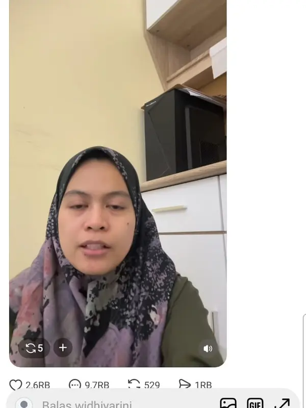 Permintaan maaf nakes mengomentari keluhan pasien Yurizal. (tangkapan layar di media sosial).