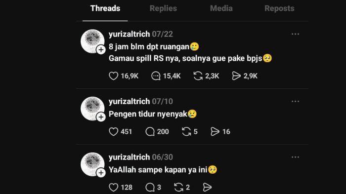 Curhatan Yurizal yang viral di media sosial