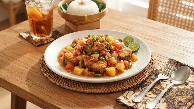 Asam Manis Tongkol Crispy (AI generated)
