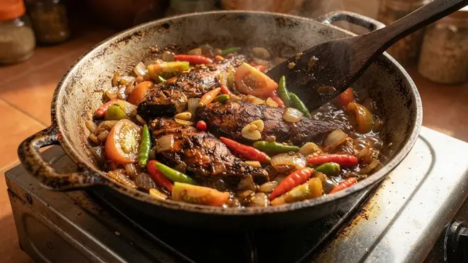 Asam Manis Tongkol Crispy (AI generated)