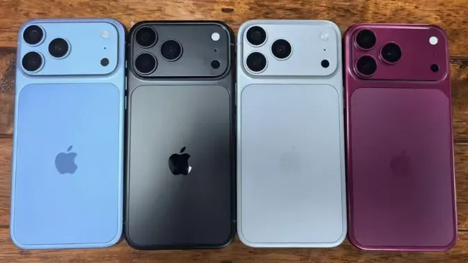 Warna iPhone 18 Pro. (Doc: X Twitter | Sonny Dickson)