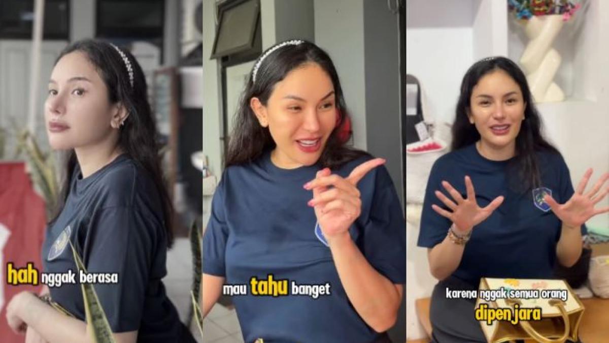 KABAR ARTIS - Nikita Mirzani rindu pakai barang branded usai setahun lebih mendekam di penjara, kini ungkap kondisinya di Rutan Pondok Bambu.