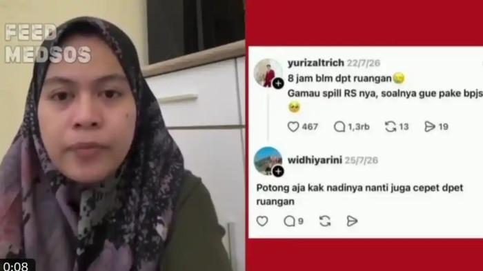 NAKES MINTA MAAF - Whidiyarini Pangestika (kanan), Unggahan komentar Whidiyarini ke akun Yurizal (kanan). (kiri). Kini Whidiyarini mengakui komentarnya tidak pantas ke Yurizal dan meminta maaf kepada keluarga almarhum serta instansi tempatnya bekerja.