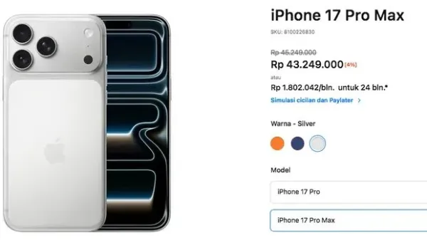 Harganya 15 Kali iPhone 17 Pro Max! Buah Ini Laku Terjual Rp660 Juta