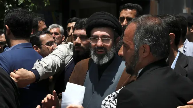 Pemimpin Tertinggi Iran, Mojtaba Khamenei. (Dok. AP/Vahid Salemi)