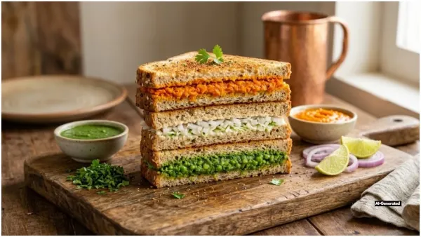 Tricolour Sandwich