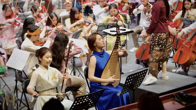 TRUST Orchestra Sabet Penghargaan Tertinggi di Beijing. (ist)