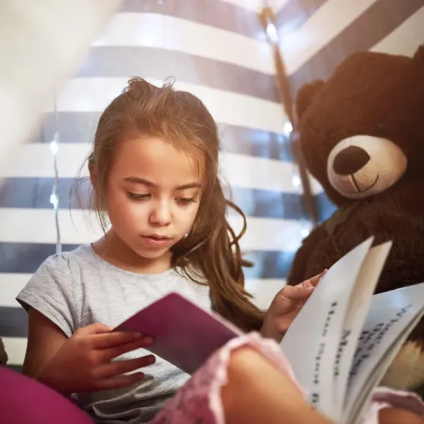 child hyperfixating on something that interests them