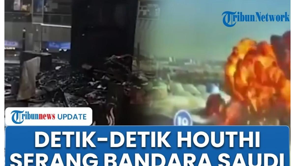 DRONE HOUTHI YAMAN - Angkatan Bersenjata Yaman melancarkan serangan drone presisi yang menyasar area sensitif di Bandara Najran, wilayah selatan Arab Saudi.