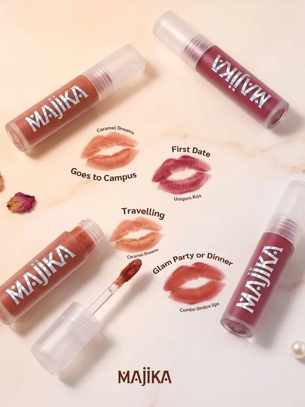 Liptint MAJIKA yang cocok untuk segala occasions. ©MAJIKA