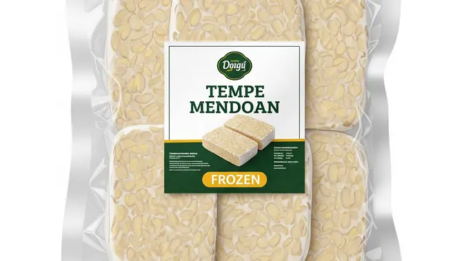 Ilustrasi Tempe Mendoan Frozen/Gemini AI