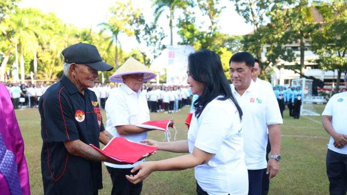 HUT RI - Gubernur Sulawesi Utara (Sulut) Mayjen TNI (Purn) Yulius Selvanus  mengajak masyarakat memperkuat semangat nasionalisme menjelang Hari Ulang Tahun ke-81 Kemerdekaan Republik Indonesia.