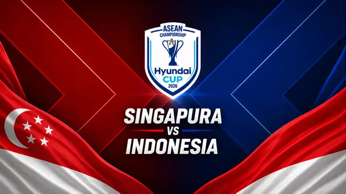 Timnas Singapura Vs Timnas Indonesia, Piala AFF 2026. (Generated Chatgpt)