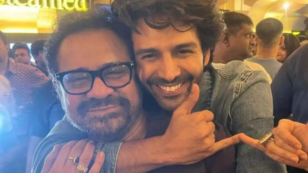 Bhool Bhulaiyaa 2 director Anees Bazmee with Kartik Aaryan