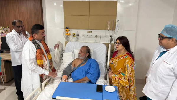 West Bengal Chief Minister Suvendu Adhikari met Mithun Chakraborty