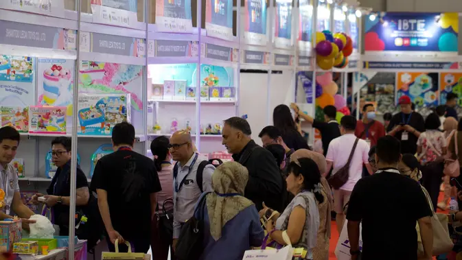 Pameran mainan dan produk bayi di IBTE. (dok. PR)