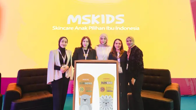 Sunscreen Anak Raih Perhatian di IBTE 2024, Inovasi Perlindungan Kulit untuk Si Kecil (doc: MSKIDS)
